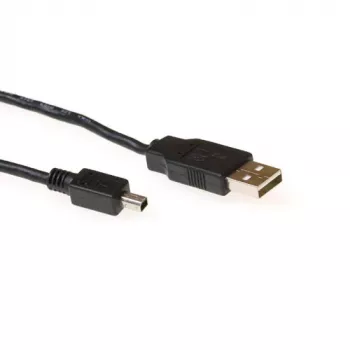 USB Cable ACT USB 2.0 A male - USB mini B male 1.80 m