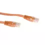 ACT Brown 0.5 meter U/UTP CAT6 patch cable with RJ45 connectors