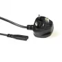 ACT Powercord UK plug - C7 black 1.8 m, 1.8 m, Power plug type G, C7 coupler, 230 V, 2.5 A