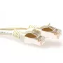 ACT Ivory 30 meter SFTP CAT6A patch cable snagless with RJ45 connectors