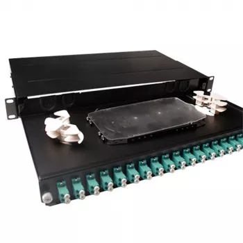 ACT Fiber panel 24 x duplex LC multimode OM3