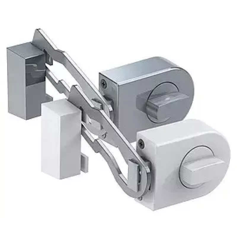 Latch Olympia RS 50R Latch, stainless steel, height 27 mm, depth 128 mm, weight 1.04 kg