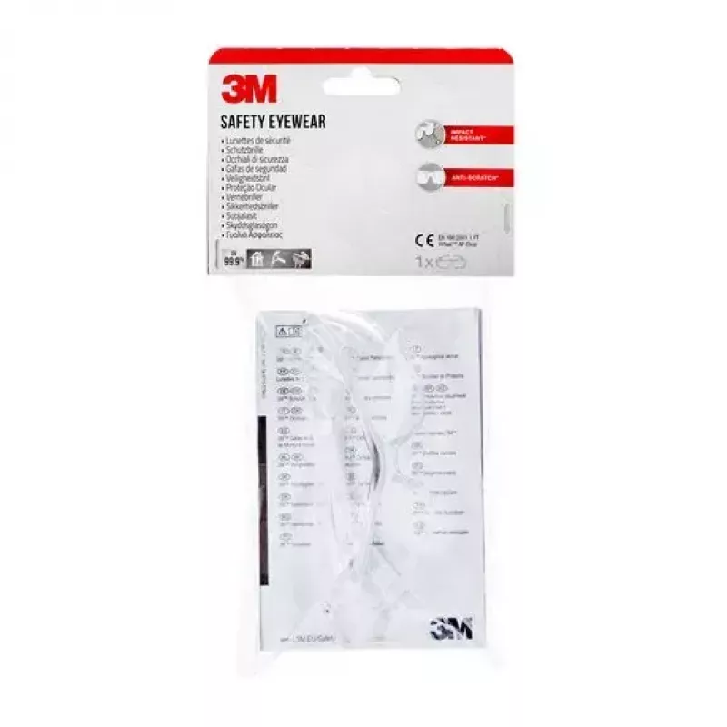 Safety glasses 3M Virtua Polycarbonate Transparent