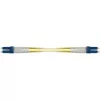 ACT 5 meter singlemode 9/125 OS2 duplex armored fiber patch cable with LC connectors