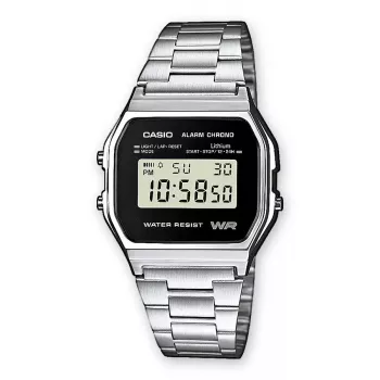 Wrist watch Unisex Casio A158WEA-1EF Electronic Black