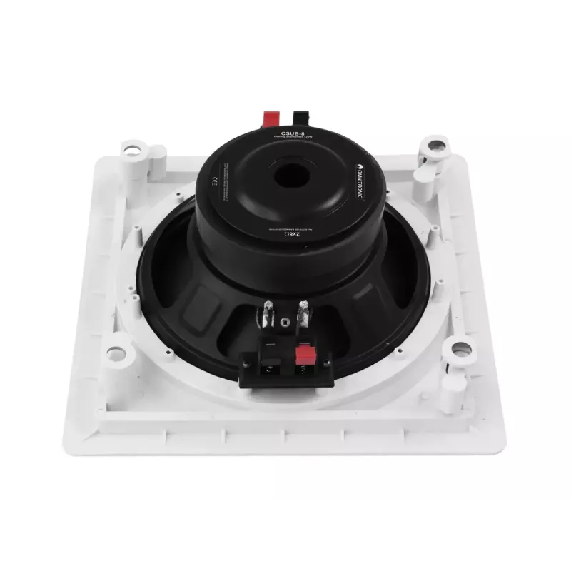Full range loudspeaker Omnitronic 80710150 White Wired 60 W