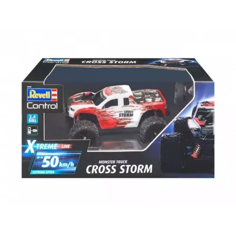 RC crawler truck REVELL X-Treme CROSS STORM 1:18 electric model