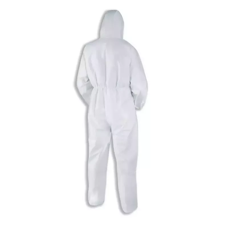 Uvex 5/6 classic Disposable Protective Coverall, Type 5/6, White, Size L