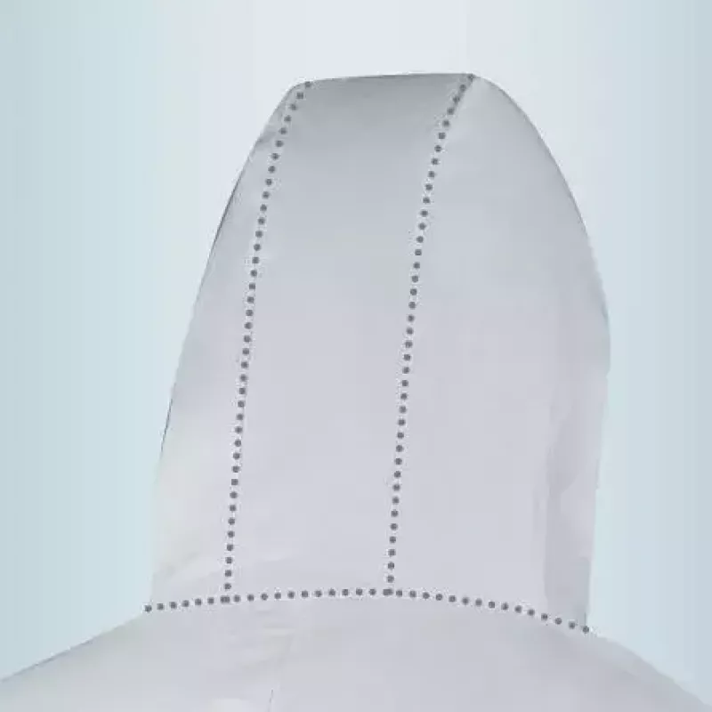 Uvex 5/6 classic Disposable Protective Coverall, Type 5/6, White, Size L