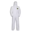 Uvex 5/6 classic Disposable Protective Coverall, Type 5/6, White, Size L