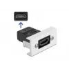 HDMI Module DeLOCK Easy 45 straight 22.5 x 45 mm