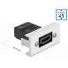 HDMI Module DeLOCK Easy 45 straight 22.5 x 45 mm