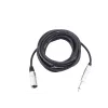 Audio cable Omnitronic 3022519D 10 m XLR 3-pin 6.35mm Black