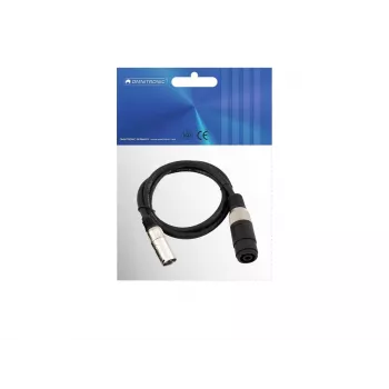 Audio cable Omnitronic 30225590 Speakon XLR 1m Black