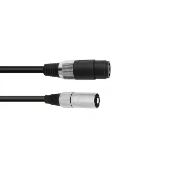 Audio cable Omnitronic 30225590 Speakon XLR 1m Black