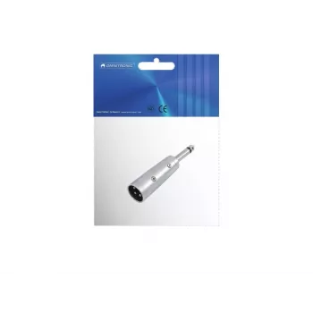 Cable Gender Changer 3-pin XLR to 6.3 mm Omnitronic 30226450