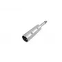 Cable Gender Changer 3-pin XLR to 6.3 mm Omnitronic 30226450