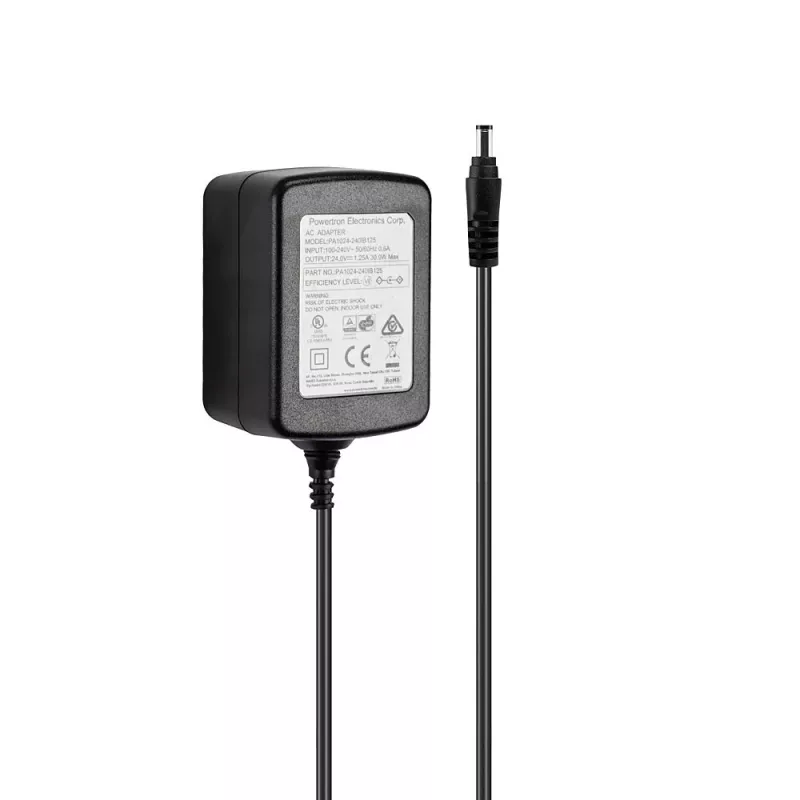 Lindy 24VDC 1.25A Multi-country Power Supply, 5.5/2.1mm, Universal, Indoor, 100 - 240 V, 50/60 Hz, 30 W, 24 V
