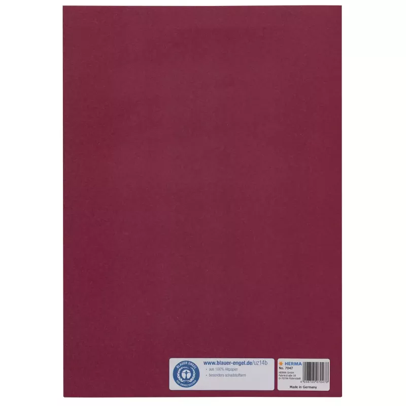 Magazine/Book Cover HERMA 7047 Red