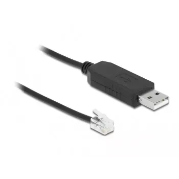 DeLOCK 66738 USB to RS-232 RJ10 Adapter Cable for Meade Autostar