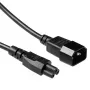 ACT Powercord C14 - C5 black 3 m