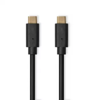 USB Cable Port Designs 900074 1m USB C Black 10 Gbit/s