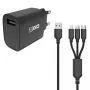 Mobile device charger 2GO 797257 Universal Black AC Indoor 5V