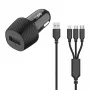 Mobile Device Charger 2GO 797258 Universal Black Cigar Lighter Auto 12/24V