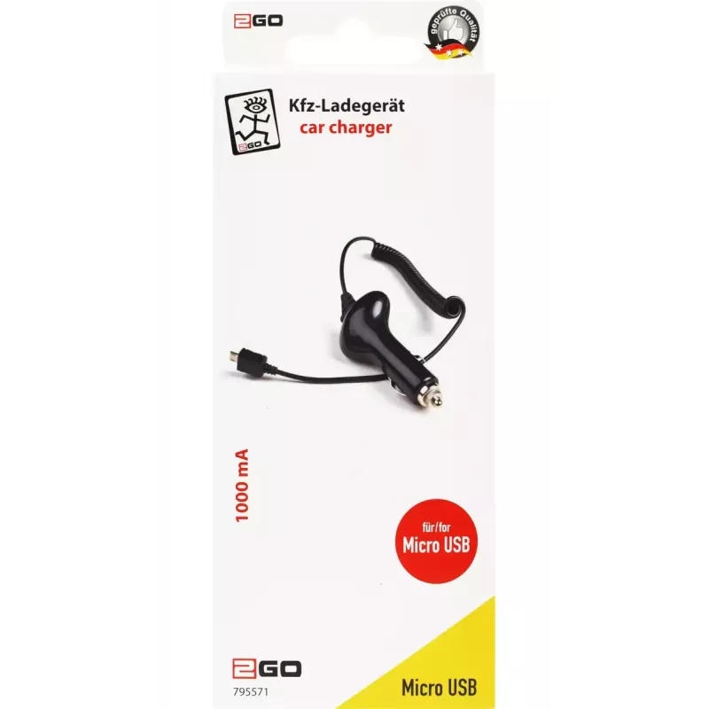 Mobile device charger 2GO 795571 Universal Black Cigar lighter Auto 12/24V