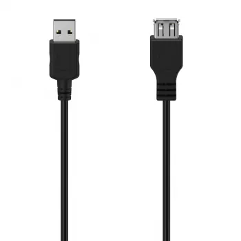 Hama 00300073 USB cable USB 2.0 3 m USB A Black