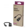 Video adapter HAMA USB-C to HDMI Ultra‑HD 4K (model 00300087) — passive connection for video/audio