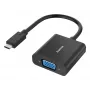Hama 00300088 video cable adapter USB Type-C VGA (D-Sub) Black