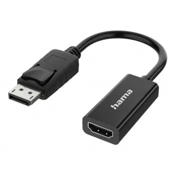 HAMA DisplayPort to HDMI Adapter Classic Line 00300092 — Ultra-HD 4K, passive adapter