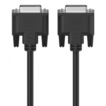 Hama 00300104 DVI cable 1.5 m DVI-I Black