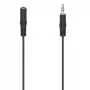 Audio Cable Hama 00305029 2.5m 3.5mm Male to Female Black