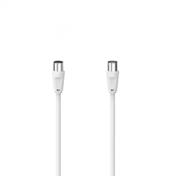 Coaxial Cable Hama 00305045 10 m White Coaxial Connectors