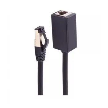 Networking Cable ShiverPeaks BS08-44015 Cat8.1 F/FTP 0.5m Black