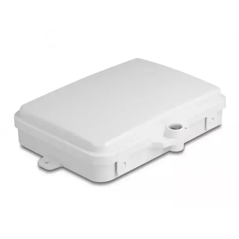 DeLOCK Fiber Optic Distribution Box 6 Port IP65 Waterproof White