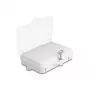 DeLOCK Fiber Optic Distribution Box 6 Port IP65 Waterproof White