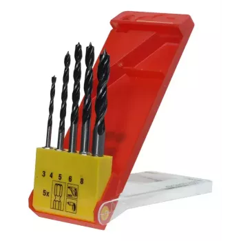 Drill bit set KWB 513900 5 pcs for hardwood and softwood