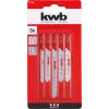 Jigsaw blade KWB 617290 High-Speed Steel HSS 5 pcs