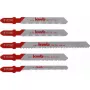 Jigsaw blade KWB 617290 High-Speed Steel HSS 5 pcs