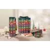 Gift wrap bag Sigel GT046 Green Red Violet 260x120x330 mm