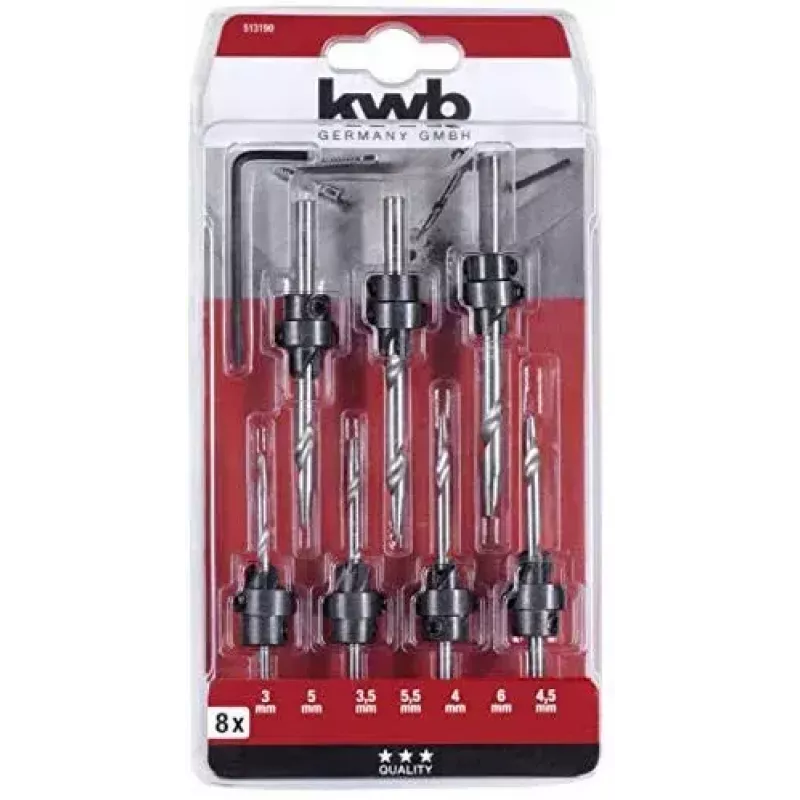 Drill Bit KWB 513190 Hardened Steel 11mm Depth 205mm Height