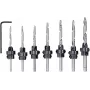 Drill Bit KWB 513190 Hardened Steel 11mm Depth 205mm Height