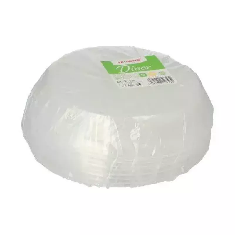 Disposable Lid Papstar 96559 Polypropylene Transparent 227x227x41mm