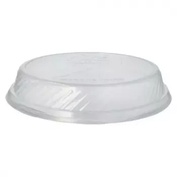 Disposable Lid Papstar 96559 Polypropylene Transparent 227x227x41mm