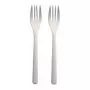 Disposable Fork Papstar 96427 Polypropylene 50 pcs White 185 mm