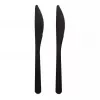 Disposable Fork Papstar 96436 Polystyrene 50 pcs Black 185 mm
