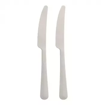 Disposable Knife Papstar 96463 White Polypropylene 197 mm
